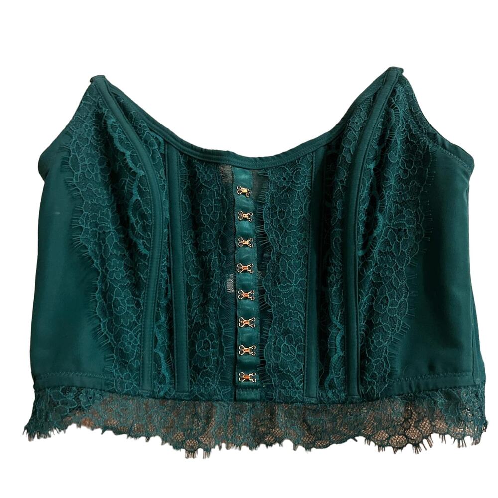 Victorias secret emerald corset